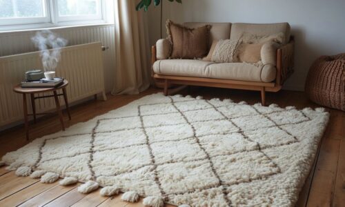 Créez un coin cocooning : L’art d’associer un tapis scandinave avec votre mobilier