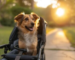 Les avantages de la poussette pour chien : un indispensable pour leur bien-être