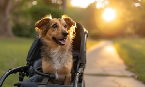Les avantages de la poussette pour chien : un indispensable pour leur bien-être