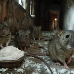 Se débarrasser des souris avec du bicarbonate de soude : une solution redoutable